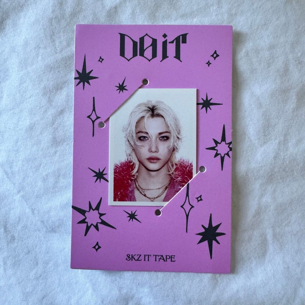 Stray Kids Felix Do It ID Photocard